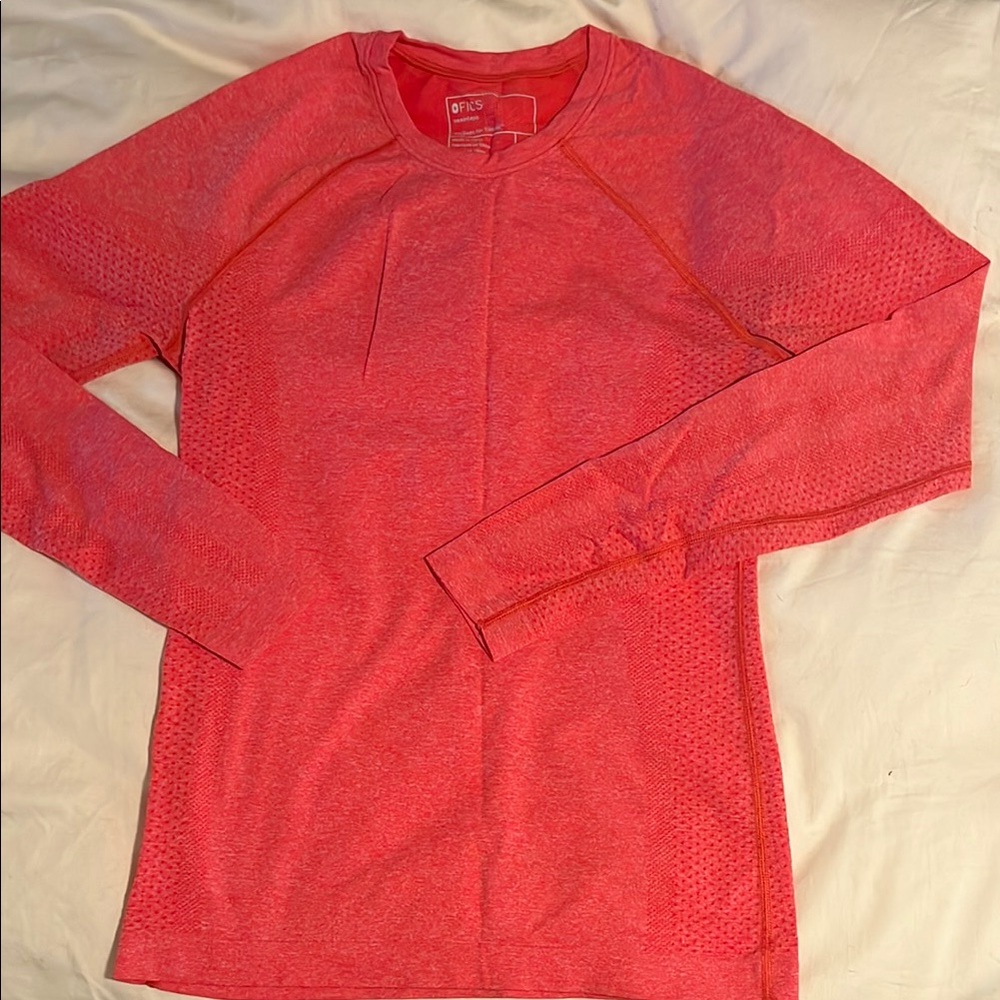 Figs Women's Long Sleeve Underscrub Top- Fireside